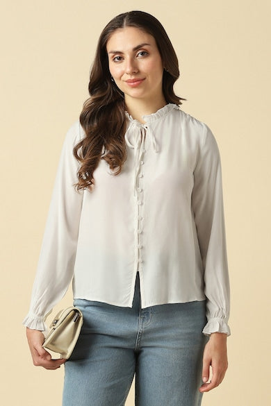 Floral Charm Printed Top