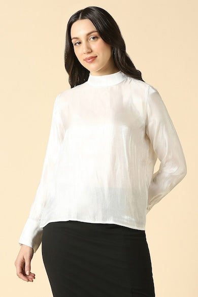Luxe Satin Party Shirt